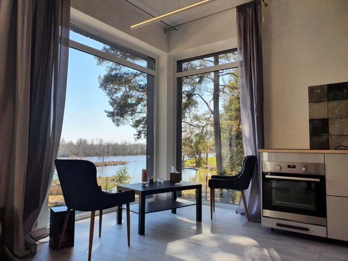 Gaujaclub - 3 Rooms Design Lofts Riverside Гауя Экстерьер фото